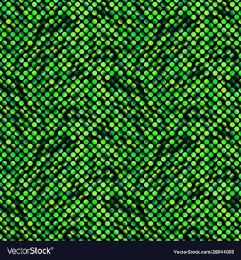Abstract geometrical gradient dot pattern vector image