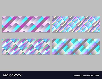 Abstract geometrical gradient stripe pattern vector image