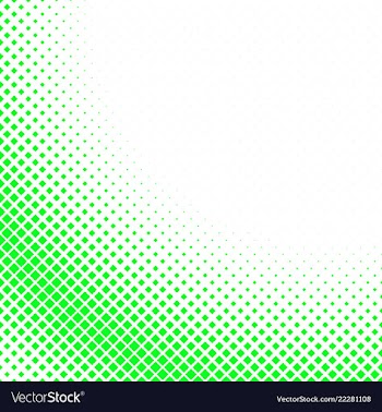 Abstract geometrical halftone diagonal square vector image