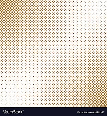 Abstract geometrical halftone dot pattern vector image