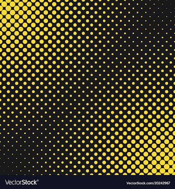 Abstract geometrical halftone dot pattern vector image