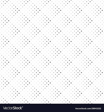 Abstract geometrical monochrome seamless star vector image
