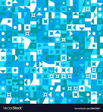 Abstract geometrical pattern background vector image