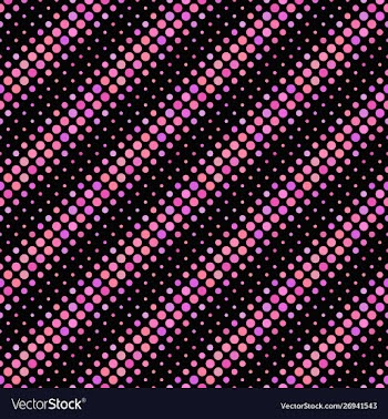 Abstract geometrical pink dot pattern background vector image