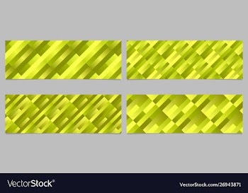 Abstract geometrical rectangle pattern banner vector image