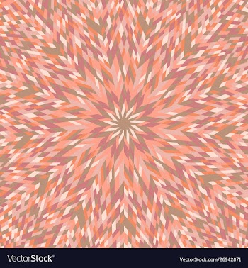 Abstract geometrical round tiled pattern mosaic vector image