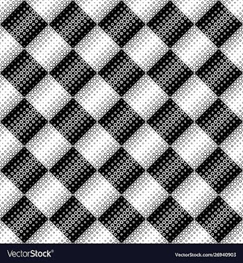 Abstract geometrical seamless circle pattern vector image