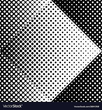 Abstract geometrical seamless circle pattern vector image