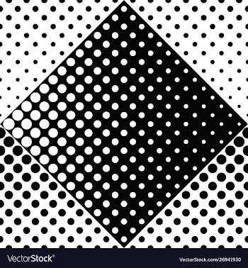 Abstract geometrical seamless circle pattern vector image