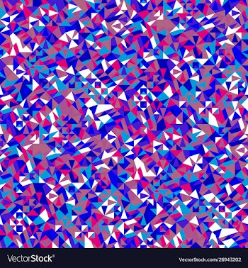 Abstract geometrical seamless colorful triangle vector image