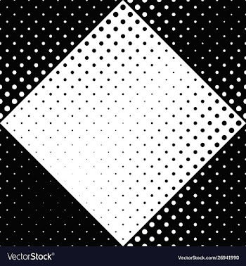 Abstract geometrical seamless dot pattern vector image