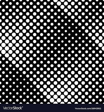 Abstract geometrical seamless dot pattern vector image
