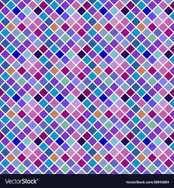 Abstract geometrical seamless square pattern vector image