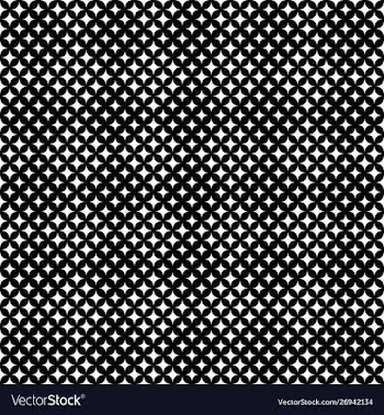 Abstract geometrical seamless star pattern vector image