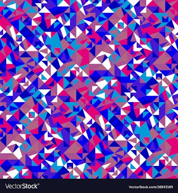 Abstract geometrical triangle tile pattern vector image