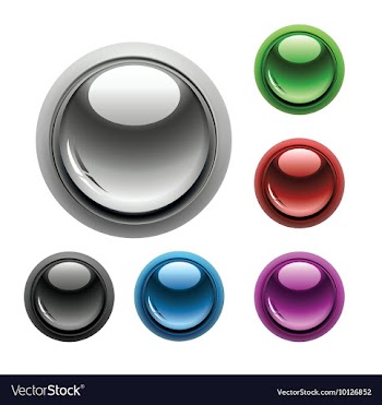 Abstract glossy buttons vector image