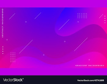 abstract gradient fluid background with geometric