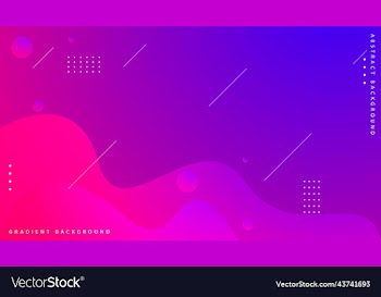 abstract gradient fluid background with geometric