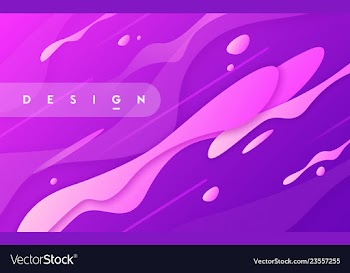  					Abstract gradient geometric design colorful wavy vector image														