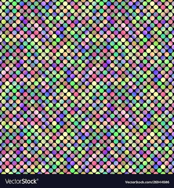 Abstract gradient geometrical circle pattern vector image