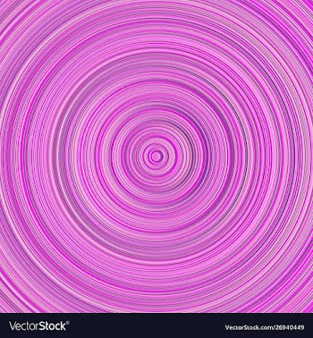 Abstract gradient geometrical concentric circle vector image