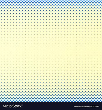 Abstract gradient heart pattern background design vector image