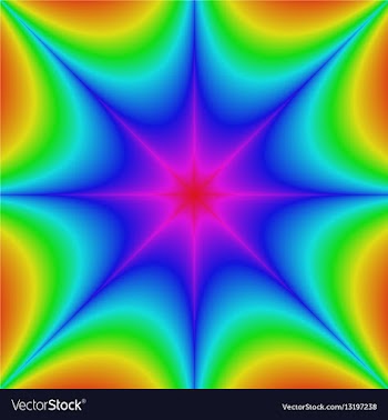Abstract gradient star burst background design vector image