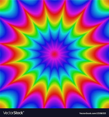 Abstract gradient star burst background design vector image