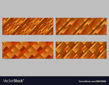 Abstract gradient stripe pattern banner template vector image