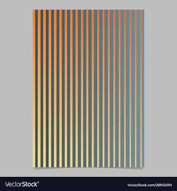 Abstract gradient stripe pattern page template vector image