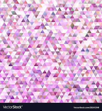 Abstract gradient tiled triangle pattern vector image
