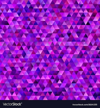 Abstract gradient tiled triangle pattern vector image