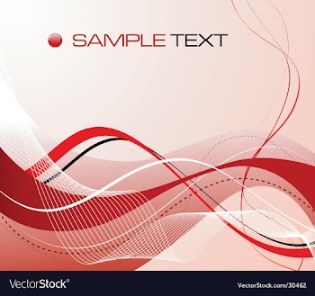 Abstract graphic composition vector image