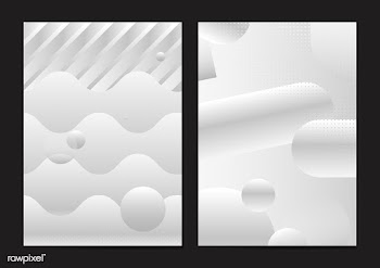Abstract gray background set | Free stock vector - 581695