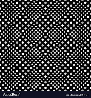 Abstract gray seamless dot pattern background vector image