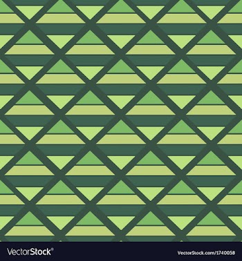Abstract green geometric background vector image