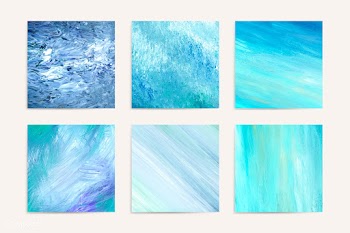 Abstract green paintings | Free stock vector - 566530