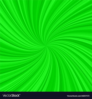 Abstract green spiral background vector image