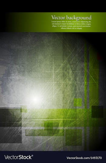 Abstract grunge hi-tech design vector image