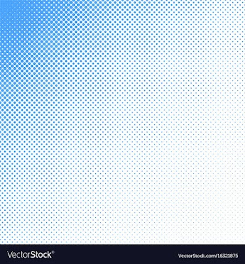 Abstract halftone circle pattern background vector image