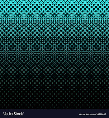 Abstract halftone circle pattern background vector image