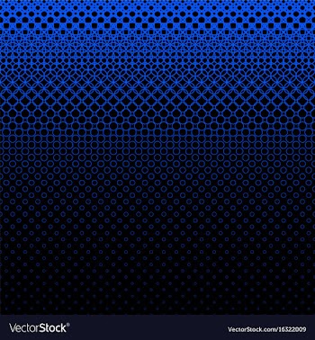 Abstract halftone circle pattern background vector image