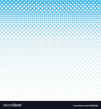 Abstract halftone circle pattern background vector image