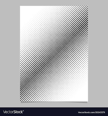 Abstract halftone diagonal square background vector image