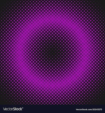 Abstract halftone diagonal square pattern vector image