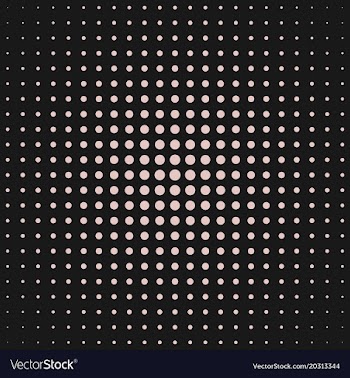 Abstract halftone dot pattern background design vector image