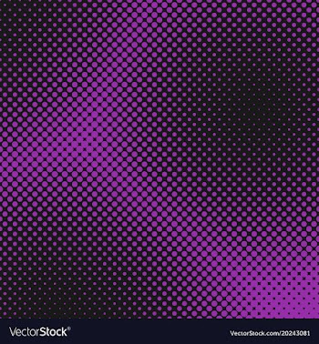 Abstract halftone dot pattern background from vector image