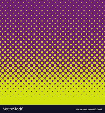 Abstract halftone dot pattern background vector image