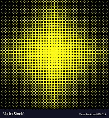 Abstract halftone ellipse grid pattern background vector image