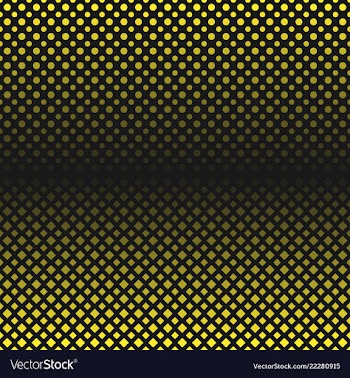 Abstract halftone geometric circle and square vector image
